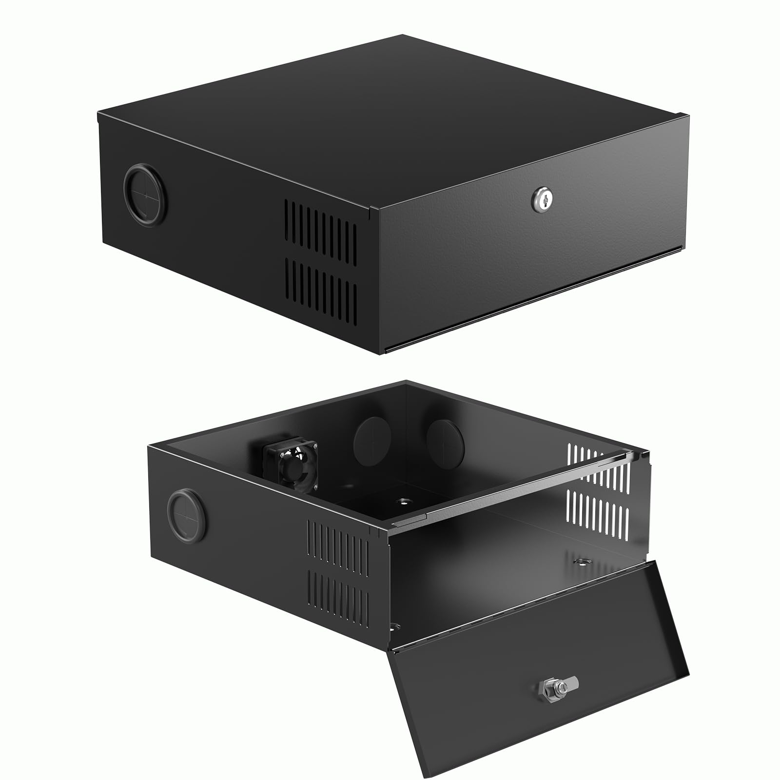 Amazon.com: 15.5 x 15.5 x 5.5 Inch Heavy Duty DVR Lock Box - DVR